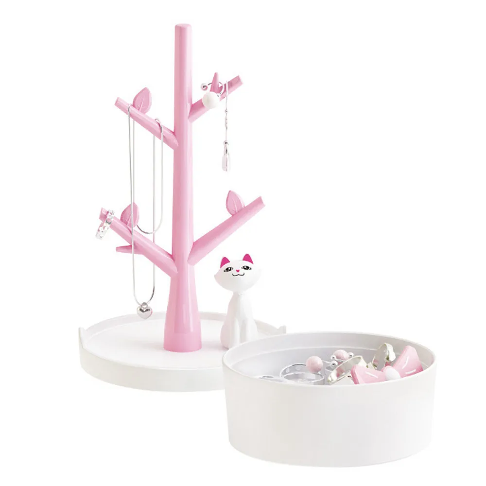 Stylish Girls Women jewelry Storage Rack Shelf Display Stand Pendant Earrings Necklace Organizer Boxes Racks Pink Cute Cat Shape
Stylish Girls Women jewelry Storage Rack Shelf Display Stand Pendant Earrings Necklace Organizer Boxes Racks Pink Cute Cat Shape