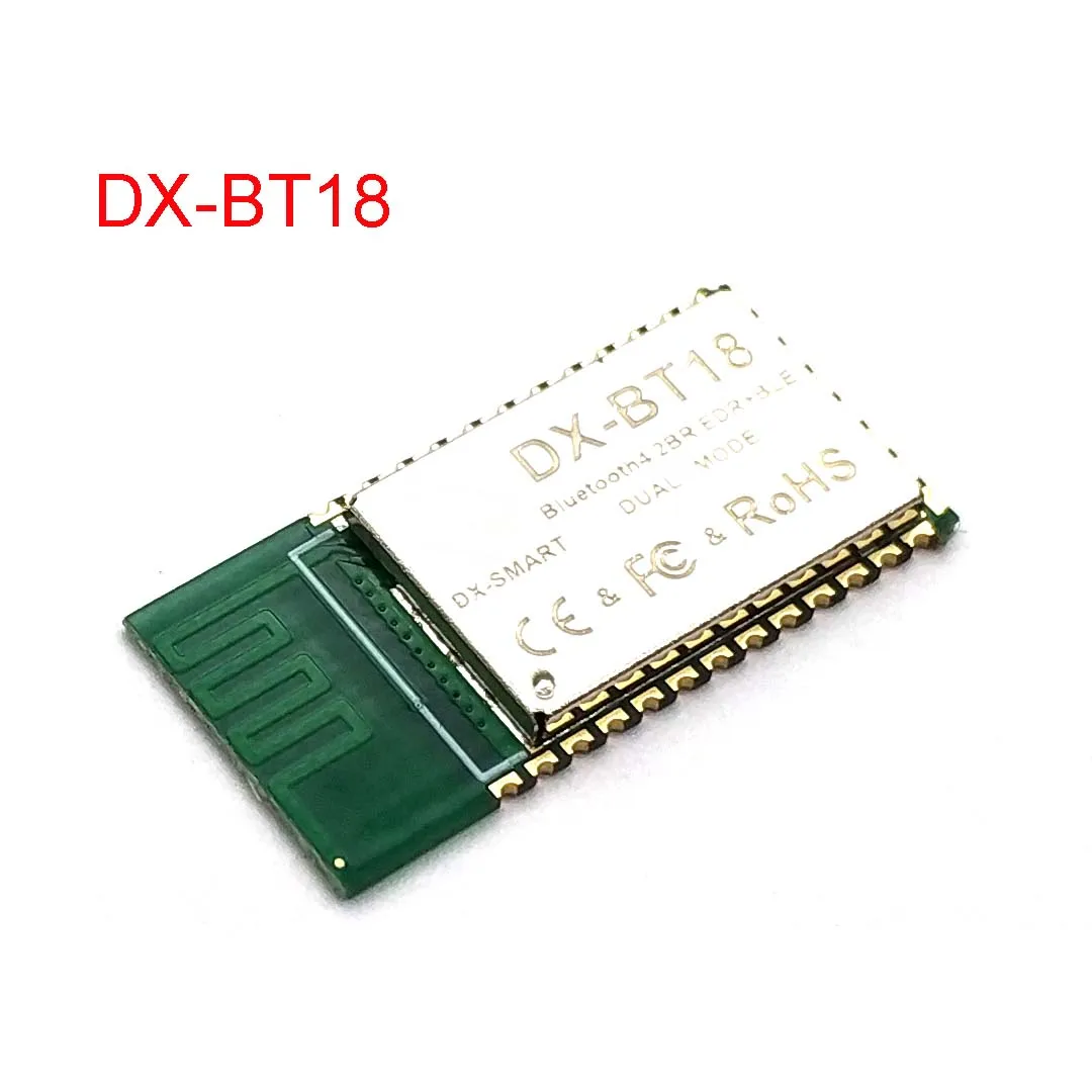 DX-BT18 SPP2.0 Bluetooth Module Serial Transmission BLE4.0 Support Compatible With HC-05 HC-06
DX-BT18 SPP2.0 Bluetooth Module Serial Transmission BLE4.0 Support Compatible With HC-05 HC-06