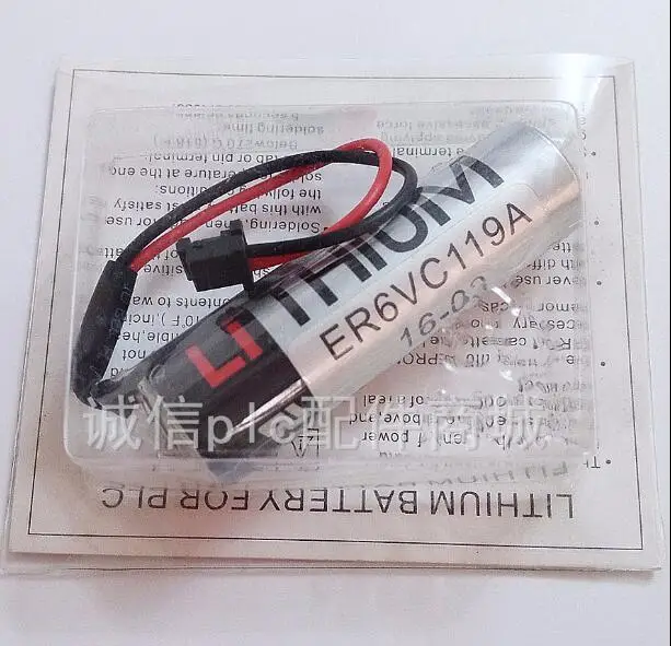 4 шт. Бесплатная доставка оригинальный новый аккумулятор PLC ER6V ER6VC119A 3 6 в 2000 мАч с