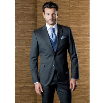 Custom Men's Suit New Sale Smoking Fashion Wedding Mens Suits Slim Fit Bridegroom Tuxedos Men Groomsmen (jacket+pants+vest)
Custom Men's Suit New Sale Smoking Fashion Wedding Mens Suits Slim Fit Bridegroom Tuxedos Men Groomsmen (jacket+pants+vest)