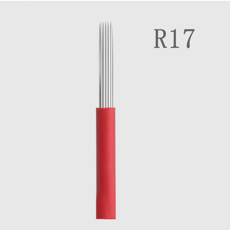 100 Pcs 17 Round needles for manual pen Semi permanent makeup manual fog pen needle R17 microblading eyebrow pen needles
100 Pcs 17 Round needles for manual pen Semi permanent makeup manual fog pen needle R17 microblading eyebrow pen needles