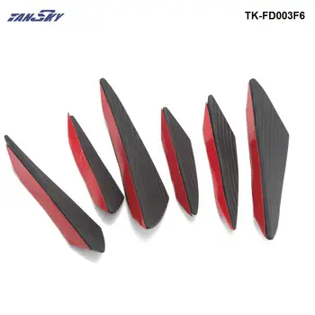 6pcs/Set Carbon fiber Fit Front Bumper Lip Splitter Fins Body Spoiler Canards Valence Chin For Mercedes Audi BMW TK-FD003F6
6pcs/Set Carbon fiber Fit Front Bumper Lip Splitter Fins Body Spoiler Canards Valence Chin For Mercedes Audi BMW TK-FD003F6