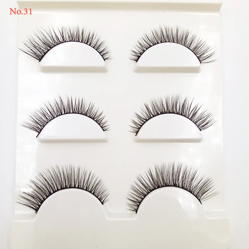 3 Pair 3D Natural False Eyelashes Handmade Long Crisscross Fake Lashes Eyelashes Extension Eyelash No.31 Makeup Beauty Tool
3 Pair 3D Natural False Eyelashes Handmade Long Crisscross Fake Lashes Eyelashes Extension Eyelash No.31 Makeup Beauty Tool