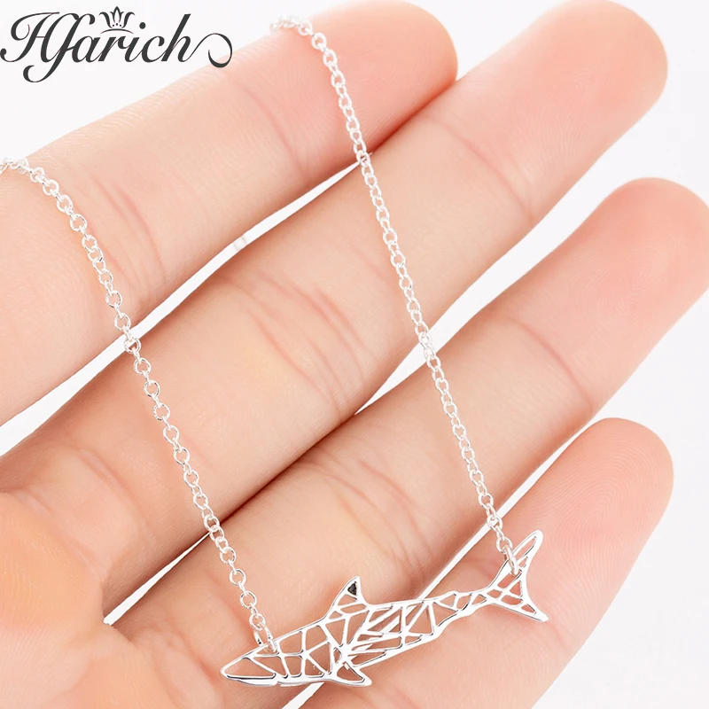 Hfarich Colorful Geometric Shark Necklace Origami Noble Geometric Animal Pendant Ocean Necklace & Pendants Party Accessories Men
Hfarich Colorful Geometric Shark Necklace Origami Noble Geometric Animal Pendant Ocean Necklace & Pendants Party Accessories Men