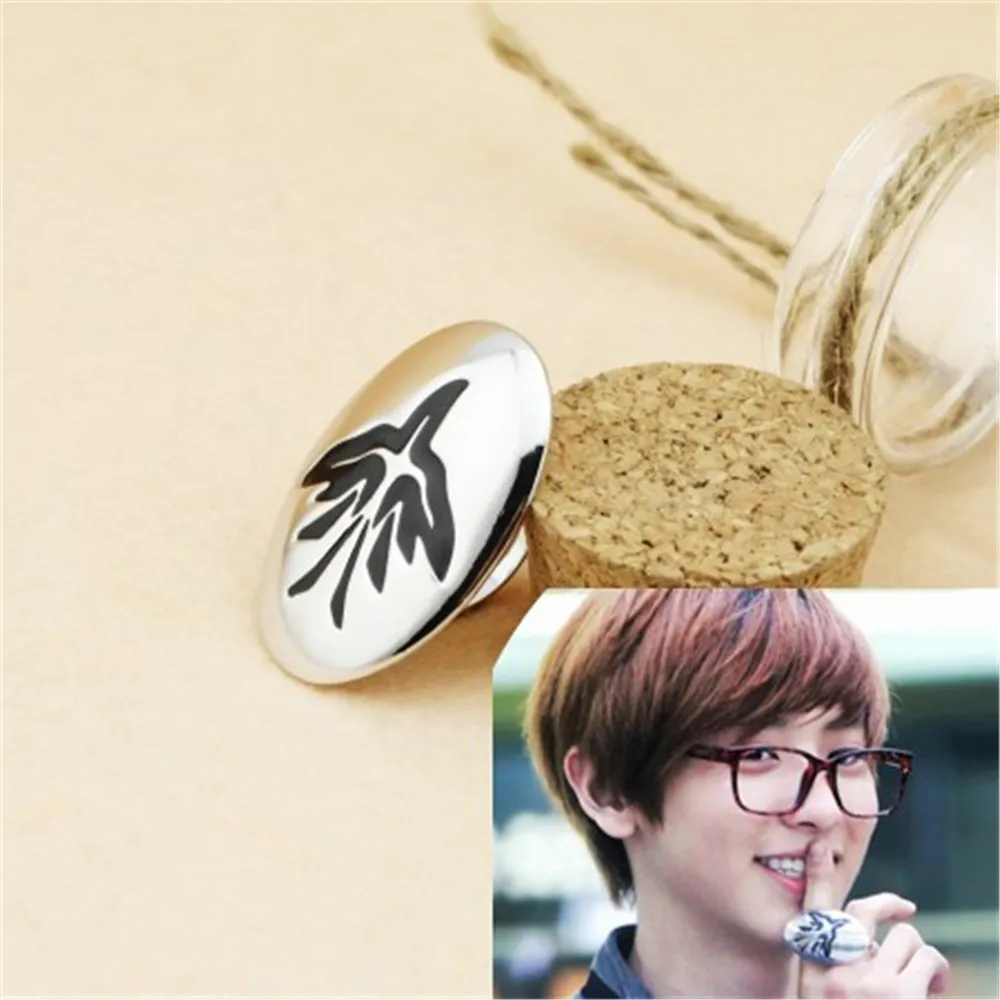 Wholesale KPOP EXO EXO-K EXO-M CHANYEOL Silver adjustable ring Men or Women rings Z0108
Wholesale KPOP EXO EXO-K EXO-M CHANYEOL Silver adjustable ring Men or Women rings Z0108