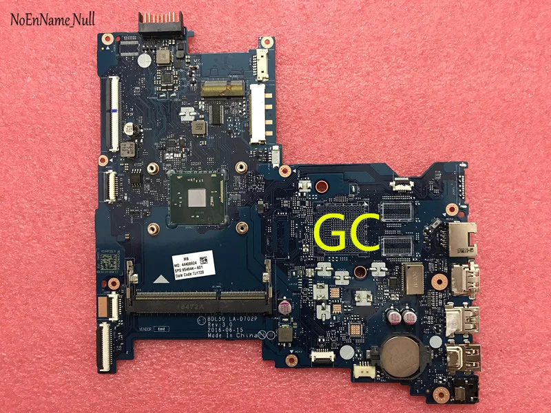 854944-501 FOR HP 15-AY 250 G5 Laptop Motherboard W/ N3060 CPU 854944-001 854944-601 BDL50 LA-D702P DDR3 Test ok
854944-501 FOR HP 15-AY 250 G5 Laptop Motherboard W/ N3060 CPU 854944-001 854944-601 BDL50 LA-D702P DDR3 Test ok