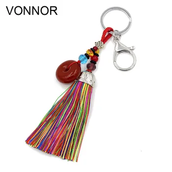 VONNOR Keychain for Women bag Bead String Colorful Tassel pendant Car key chain Accessories keychain Jewelry Dropshipping
VONNOR Keychain for Women bag Bead String Colorful Tassel pendant Car key chain Accessories keychain Jewelry Dropshipping