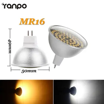 Dimmable Lampada LED Bulb MR16 5W AC 110V 220V Bombillas LED Lamp Spotlight 74Leds Lampara Warm Cool White Bright Home Lighting
Dimmable Lampada LED Bulb MR16 5W AC 110V 220V Bombillas LED Lamp Spotlight 74Leds Lampara Warm Cool White Bright Home Lighting