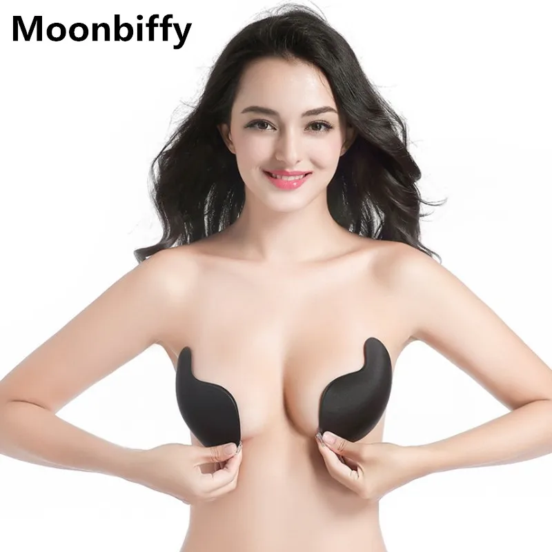Moonbiffy 2017 Silicone Push Up bras Strapless Adhesive bra Invisible sexy brassiere women's lingerie seamless bra backless
Moonbiffy 2017 Silicone Push Up bras Strapless Adhesive bra Invisible sexy brassiere women's lingerie seamless bra backless