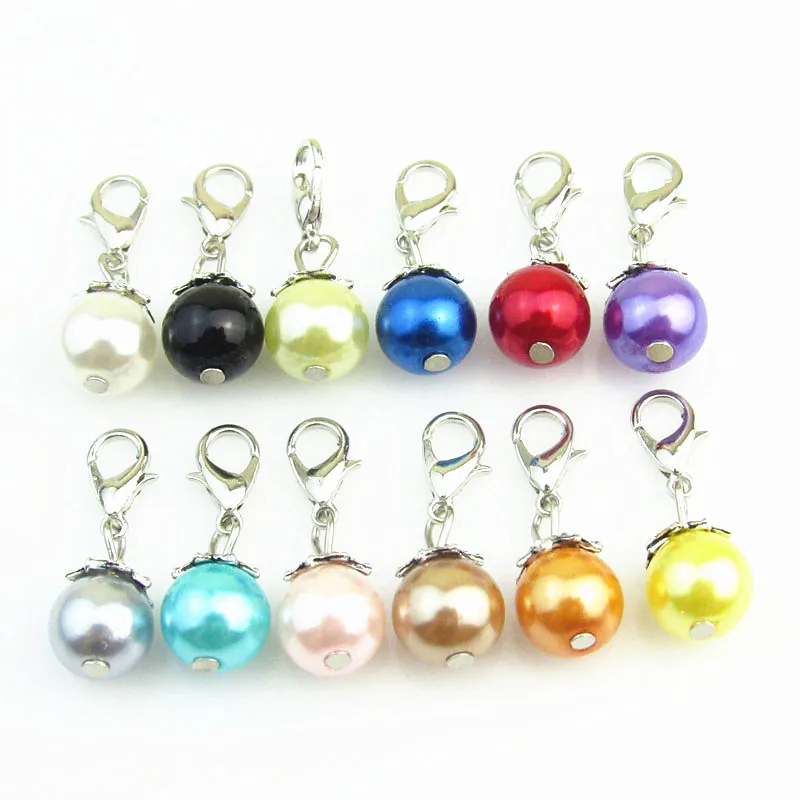 wholesale 120/lot Different Color pearl Dangle Charms With Lobster Clasp Pendants Hanging Charm DIY Jewelry Accessories Charms
wholesale 120/lot Different Color pearl Dangle Charms With Lobster Clasp Pendants Hanging Charm DIY Jewelry Accessories Charms