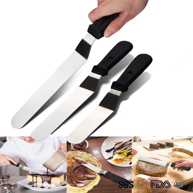 Cake Spatula Stainless Steel Butter Cream Knife Icing Frosting Smoother Frosting Fondant Kitchen Pastry Cake Decoration Tools
Cake Spatula Stainless Steel Butter Cream Knife Icing Frosting Smoother Frosting Fondant Kitchen Pastry Cake Decoration Tools