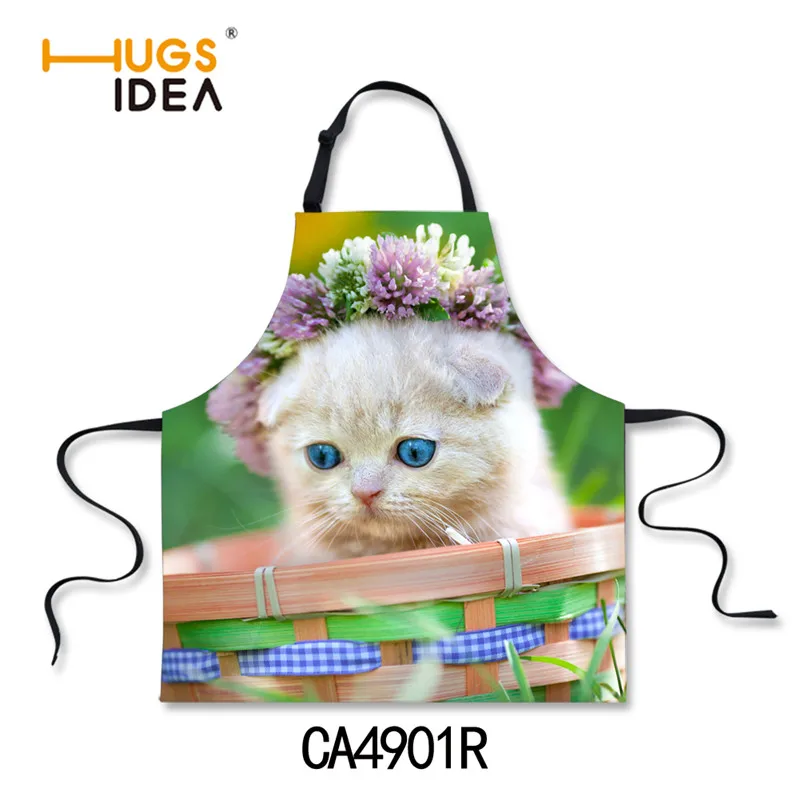 HUGSIDEA Cute Animal Cat Floral Print Sleeveless Apron Casual Women Home Kitchen Anti-oil Aprons Cooking Waist Bib for Lady Girl
HUGSIDEA Cute Animal Cat Floral Print Sleeveless Apron Casual Women Home Kitchen Anti-oil Aprons Cooking Waist Bib for Lady Girl