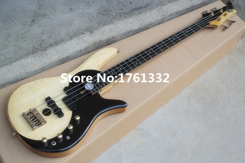 Hot sale 24 frets 4 strings electric bass guitar with gold hardware,flame maple veneer,Tai Ji pattern,can be changed as request
Hot sale 24 frets 4 strings electric bass guitar with gold hardware,flame maple veneer,Tai Ji pattern,can be changed as request