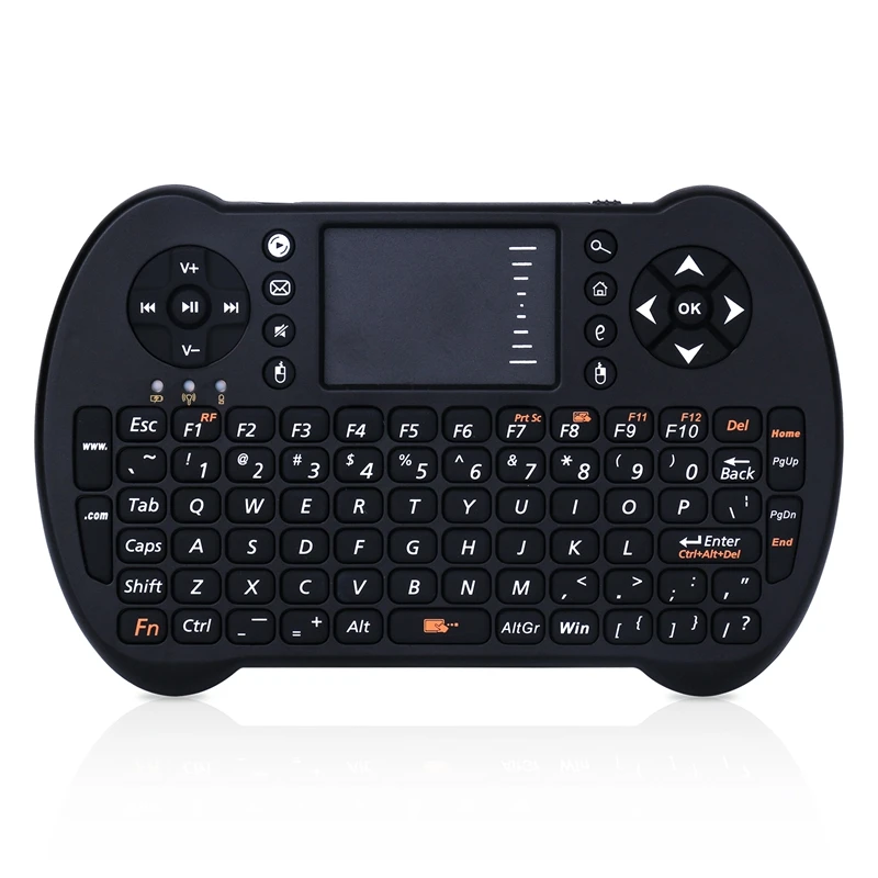 

S501 Mini 2.4Ghz Wireless Qwerty Keyboard Air Mouse Combo For Computer, Android Tv Box / Phone English Version
