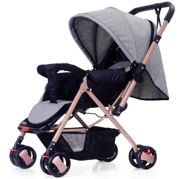 

2017 Baby Stroller Activity & Gear multi colors aluminium easily folding baby stroller 3C certification Four Wheels Stroller