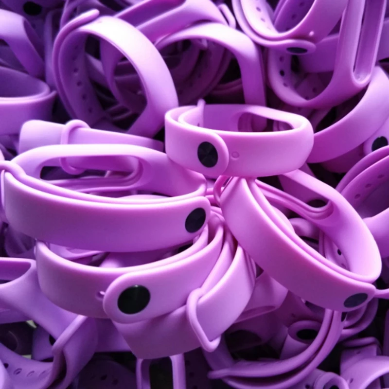 purple mi band 2 strap