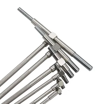 Instrument Round Head Inner Diameter Telescopic Gauge 8-150mm Inner Diameter Gauge 6pcs/Set Telescopic Caliber Internal Gauge 
Instrument Round Head Inner Diameter Telescopic Gauge 8-150mm Inner Diameter Gauge 6pcs/Set Telescopic Caliber Internal Gauge