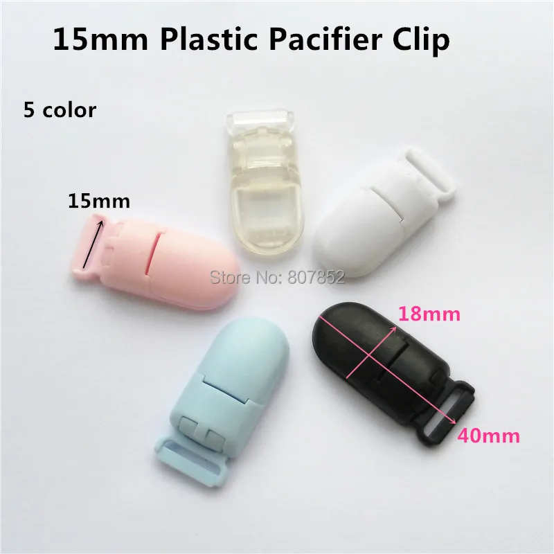(5 color) 50Pcs/lot Plastic Clips For Pacifier Soother/ Dummy / Nuk / MAM/ Bib / Toy Holder /Suspender Tape width: 15mm
(5 color) 50Pcs/lot Plastic Clips For Pacifier Soother/ Dummy / Nuk / MAM/ Bib / Toy Holder /Suspender Tape width: 15mm