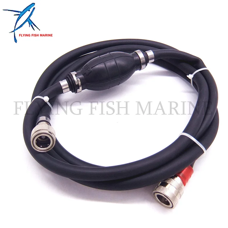 3B7-70200-3 3B7-70200-4 3B7702003 Fuel Hose Assy with Primer Bulb For Tohatsu Nissan Outboard M NS MD 5 - 90HP 7.93FT
3B7-70200-3 3B7-70200-4 3B7702003 Fuel Hose Assy with Primer Bulb For Tohatsu Nissan Outboard M NS MD 5 - 90HP 7.93FT