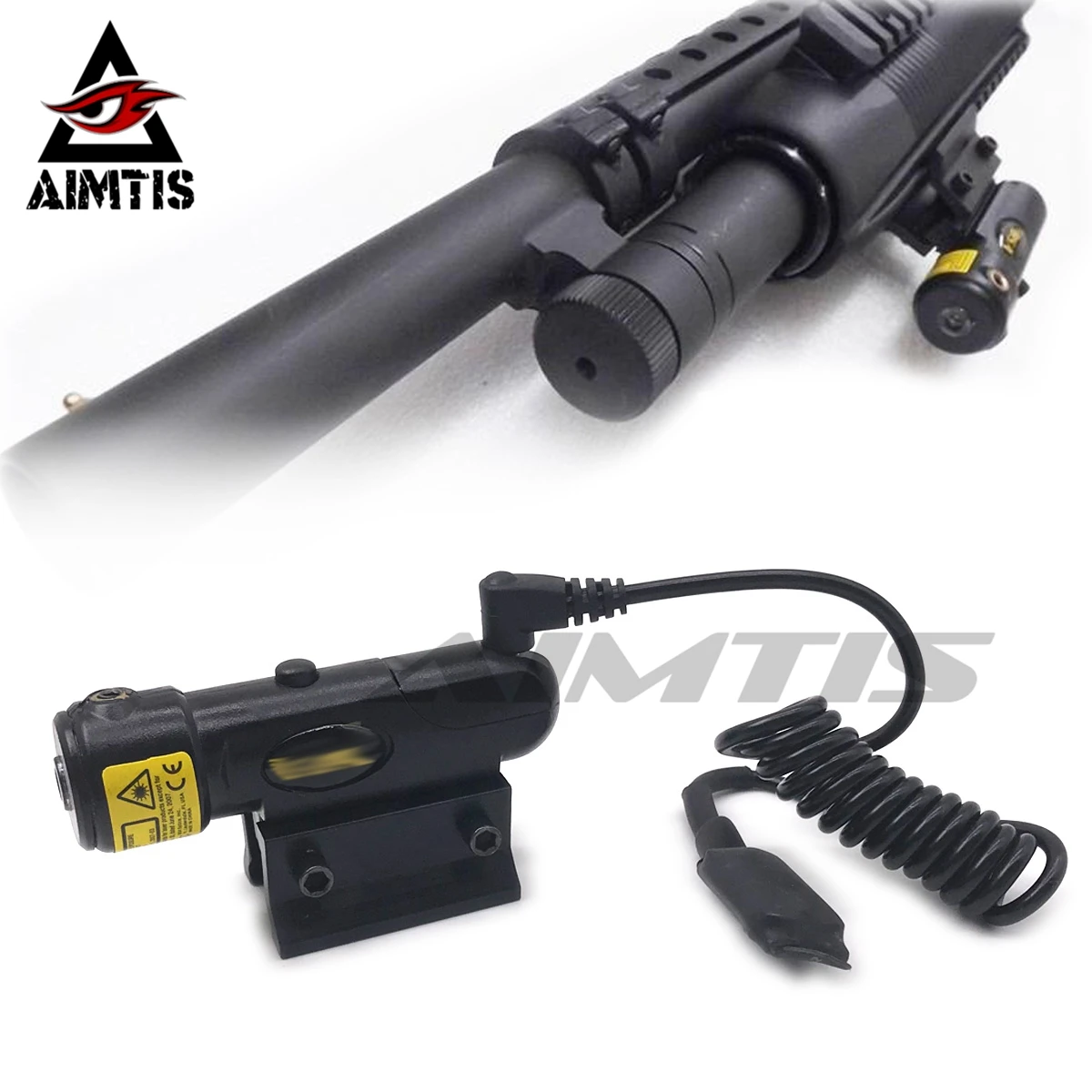 AMTIS Bright 650nm Red Dot Laser w/ 3/8" Mount for 22 Rifles 5/8" Wearver Base Momentary Pressure Pad
AMTIS Bright 650nm Red Dot Laser w/ 3/8" Mount for 22 Rifles 5/8" Wearver Base Momentary Pressure Pad