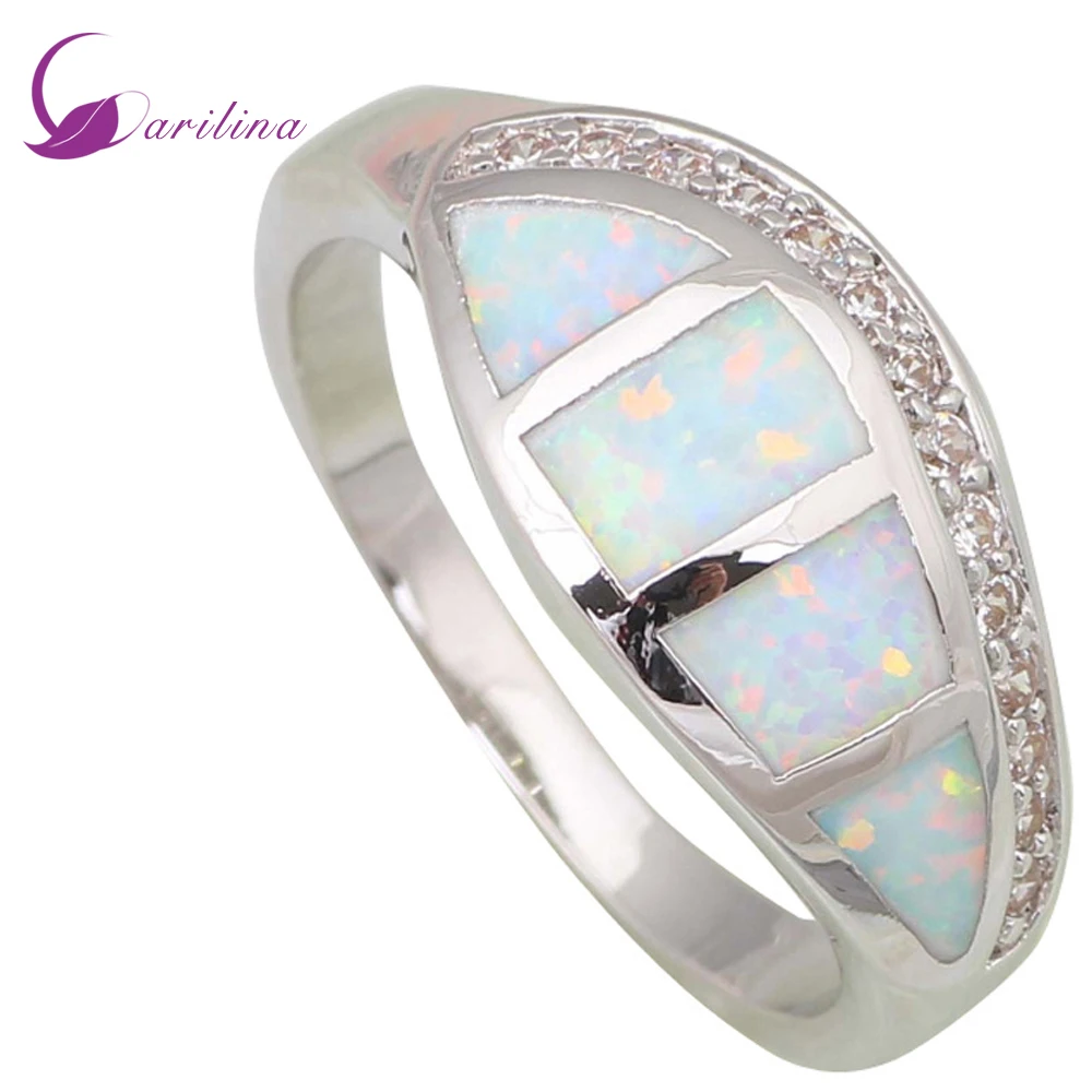 Fina Jewelry Party 2015 New Statement Rings for women White Opal 925 sterling silver jewelry Bridal ring R431
Fina Jewelry Party 2015 New Statement Rings for women White Opal 925 sterling silver jewelry Bridal ring R431