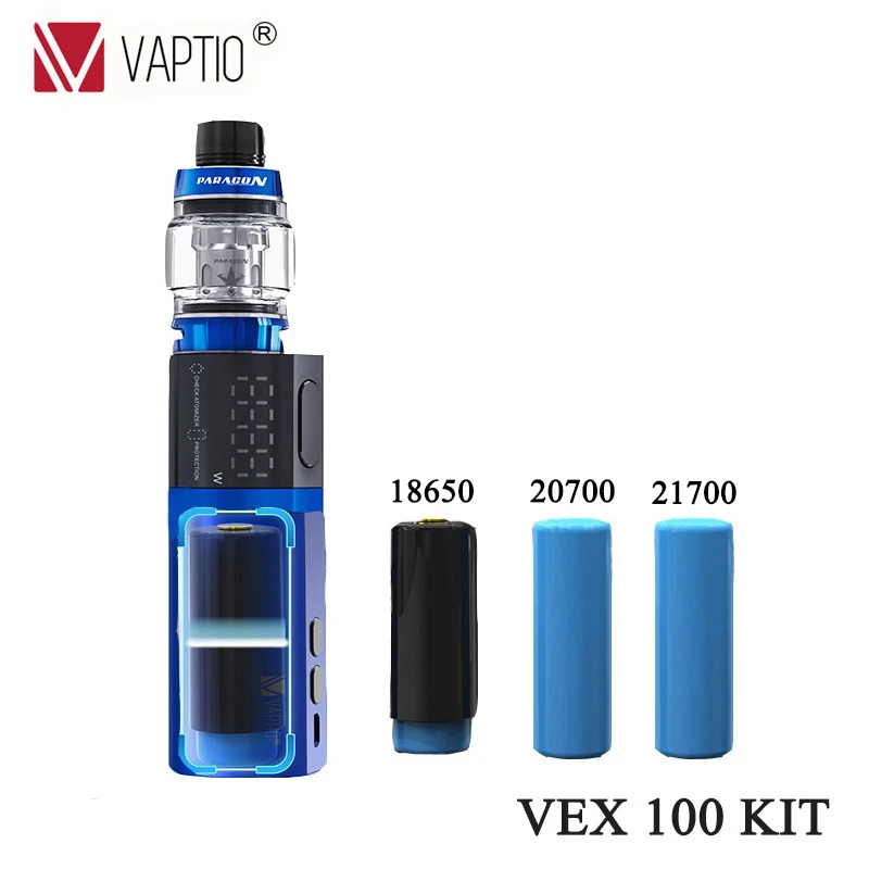 Vaporizer 100W kit Electronic Cigarette Vaptio VEX100 kit vapor 8.0ml atomizer e juice capacity 0.2ohm Mesh coil Fit RDA tanks
Vaporizer 100W kit Electronic Cigarette Vaptio VEX100 kit vapor 8.0ml atomizer e juice capacity 0.2ohm Mesh coil Fit RDA tanks