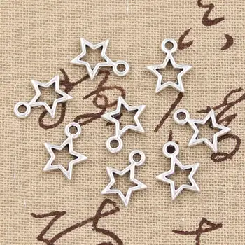 20pcs Charms Star Pentagram 13x10m Antique Making Pendant fit,Vintage Tibetan Bronze Silver color,DIY Handmade Jewelry
20pcs Charms Star Pentagram 13x10m Antique Making Pendant fit,Vintage Tibetan Bronze Silver color,DIY Handmade Jewelry