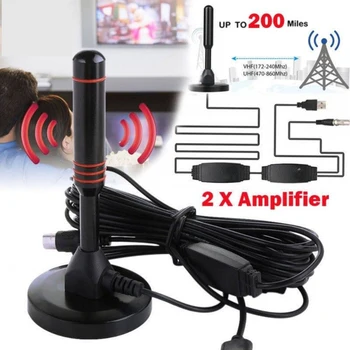 New 200 Miles TV Antena Digital HDTV Indoor TV Antenna TV Digital DVB-T2 HDTV Indoor Amplifier 1080P 4K 16ft Coax Cable Booster
New 200 Miles TV Antena Digital HDTV Indoor TV Antenna TV Digital DVB-T2 HDTV Indoor Amplifier 1080P 4K 16ft Coax Cable Booster