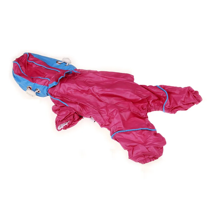 XS-XXL Raincoat for Dogs Mesh Pervious Dog Raincoat Waterproof Hooded Cloak Jacket Summer Clothes for Dogs Dropshipping 40AT15 (13)