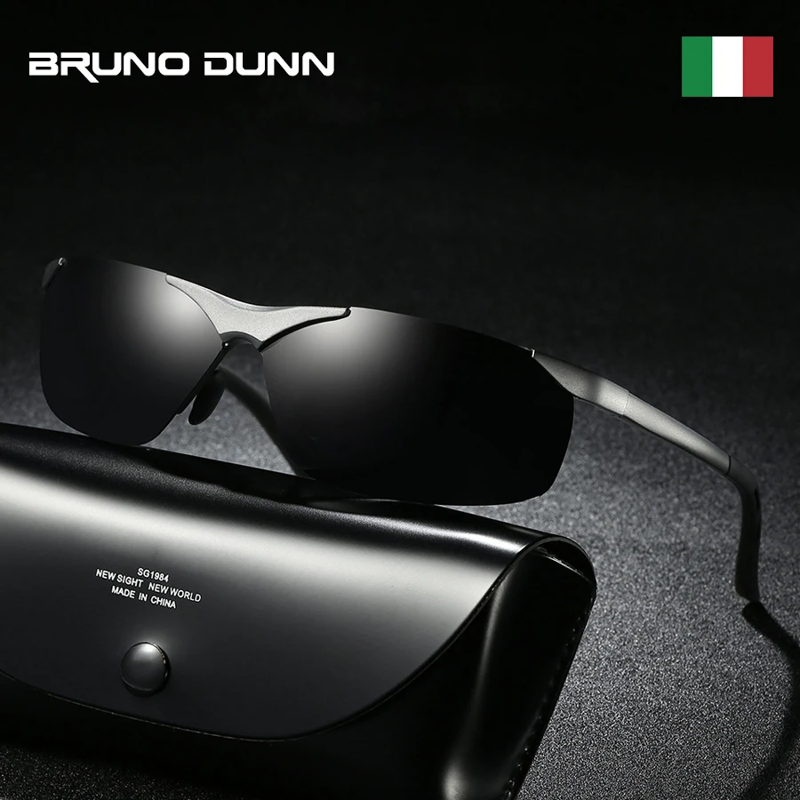 Bruno dunn Aluminum 2019 Men Sunglasses Polarized night vision Glases oculos de sol masculino sunglases lunette soleil homme
Bruno dunn Aluminum 2019 Men Sunglasses Polarized night vision Glases oculos de sol masculino sunglases lunette soleil homme