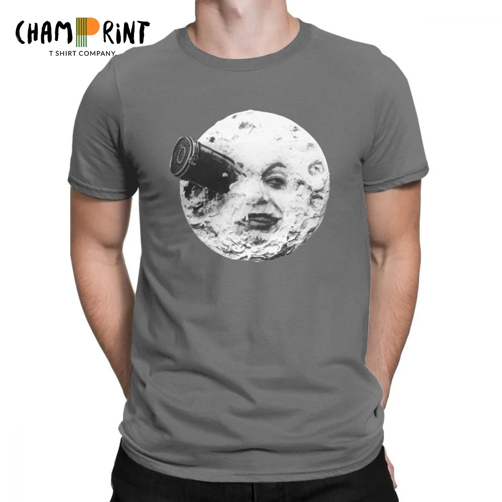 Moon T Shirts for Men Georges Melies Twin Peaks Party Tops Short Sleeve Vintage T-Shirts Crewneck Pure Cotton Tees Plus Size
Moon T Shirts for Men Georges Melies Twin Peaks Party Tops Short Sleeve Vintage T-Shirts Crewneck Pure Cotton Tees Plus Size