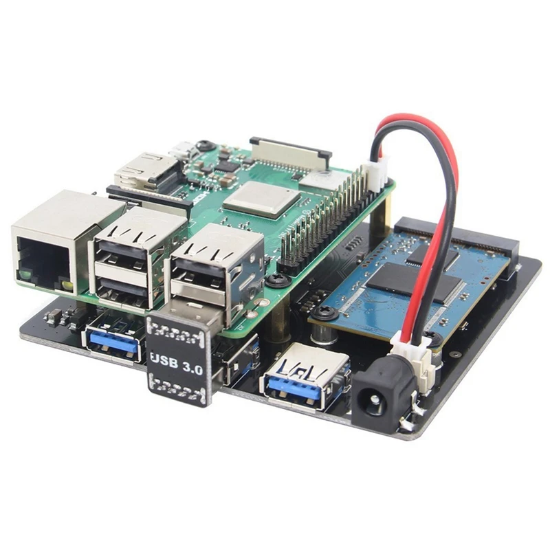 For Raspberry Pi X852 Dual Msata Ssd Storage Expansion Board,X852 Usb 3.0 Module For Raspberry Pi 3 Model B+(Plus)/3B/2B/Rock6
For Raspberry Pi X852 Dual Msata Ssd Storage Expansion Board,X852 Usb 3.0 Module For Raspberry Pi 3 Model B+(Plus)/3B/2B/Rock6