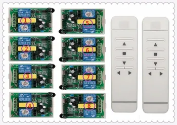 AC220V 433mhz intelligent digital RF wireless remote control switch system for projection screen/garage door/blinds
AC220V 433mhz intelligent digital RF wireless remote control switch system for projection screen/garage door/blinds