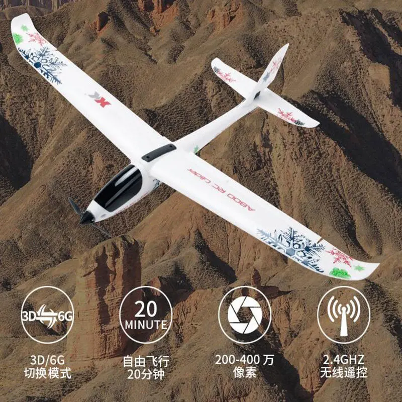 780mm Wingspan Fly Aircraft A800 RC Airplane RTR 5CH 3D 6G Mode Fixed Wing RC Plane Boys Model Plane Glider
780mm Wingspan Fly Aircraft A800 RC Airplane RTR 5CH 3D 6G Mode Fixed Wing RC Plane Boys Model Plane Glider