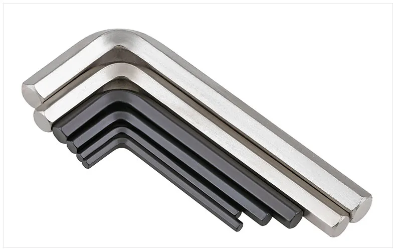 Allen wrench L type hex key wrench six corners spoon M0.7/0.9/1.2/1.5/2/2.5/3/4/5/6/8/10/12/14 black Nickel plating
Allen wrench L type hex key wrench six corners spoon M0.7/0.9/1.2/1.5/2/2.5/3/4/5/6/8/10/12/14 black Nickel plating