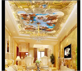 Custom 3d wallpaper for ceiling mural non-woven wallpaper royal garden of Eden zenith ceiling mural painting 3d room wallpaper
Custom 3d wallpaper for ceiling mural non-woven wallpaper royal garden of Eden zenith ceiling mural painting 3d room wallpaper