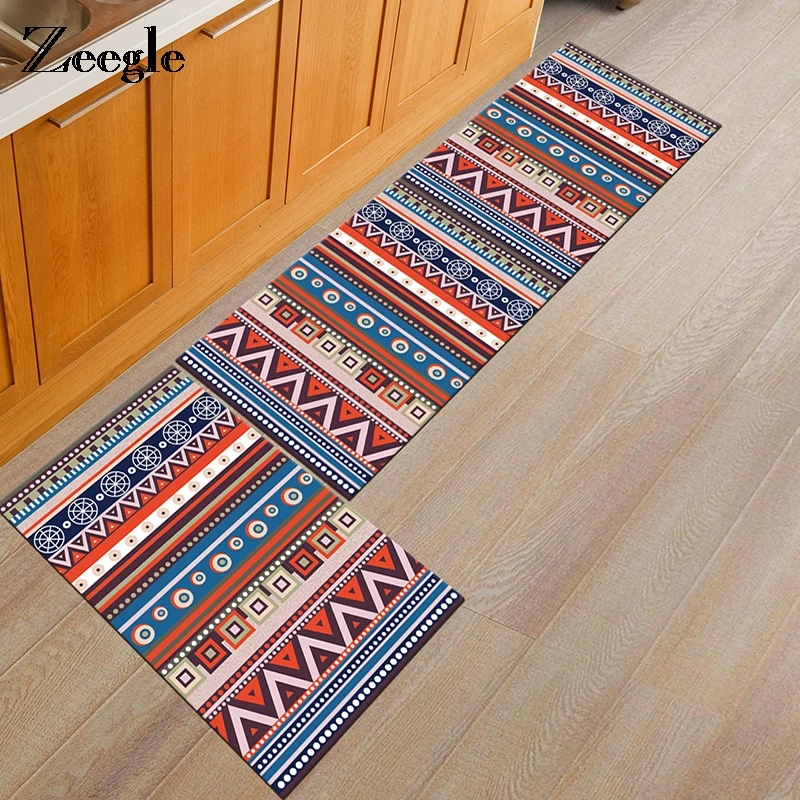 Zeegle BOHO Style Kitchen Carpet Anti-slip Floor Mats Hallway Doormats Bedroom Bedside Mats Absorbent Coffee Table Rug
Zeegle BOHO Style Kitchen Carpet Anti-slip Floor Mats Hallway Doormats Bedroom Bedside Mats Absorbent Coffee Table Rug