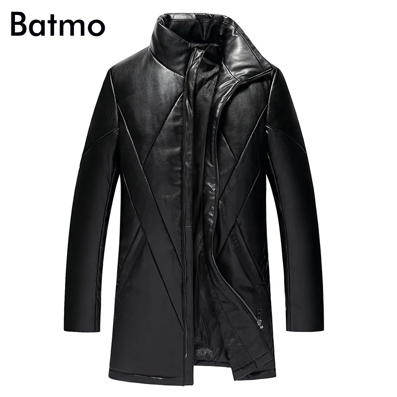 Batmo new arrival winter high quality 95% white duck down leather jackets men,men's winter warm coat,plus-size M-5XL 1812
Batmo new arrival winter high quality 95% white duck down leather jackets men,men's winter warm coat,plus-size M-5XL 1812