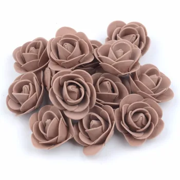 500 / batch brown mini PE foam rose head artificial rose handmade DIY wedding home decoration holiday party supplies accessories
500 / batch brown mini PE foam rose head artificial rose handmade DIY wedding home decoration holiday party supplies accessories