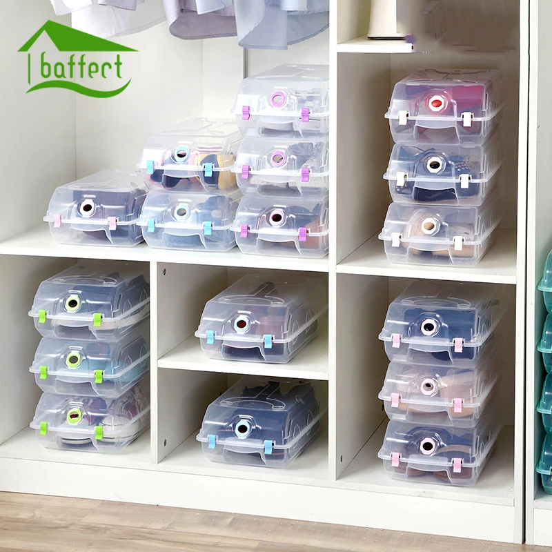 Large Capacity Plastic Shoes Storage Box Transparent Shoes Organizer Women Organizers Stackable Home Wardrobe Storage Boxes
Large Capacity Plastic Shoes Storage Box Transparent Shoes Organizer Women Organizers Stackable Home Wardrobe Storage Boxes