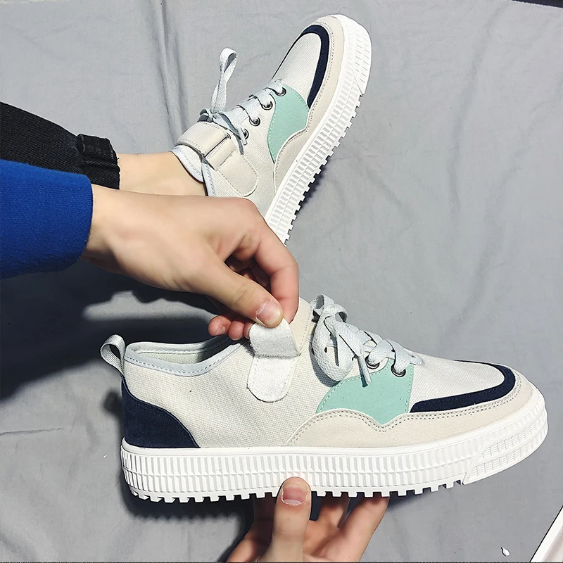 Men's Sneakers 2019 Spring Autumn Fashion Casual Shoes Men Lace Up Platform Shoes Male Canvas Breathable Sneakers Tenis Zapatos
Men's Sneakers 2019 Spring Autumn Fashion Casual Shoes Men Lace Up Platform Shoes Male Canvas Breathable Sneakers Tenis Zapatos