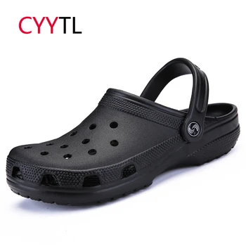 CYYTL 2019 New Men Sandals Summer Shoes Casual Male Slippers Soft Cool Beach Flip Flops Boys Hollow Zapatos de Hombre Chassure
CYYTL 2019 New Men Sandals Summer Shoes Casual Male Slippers Soft Cool Beach Flip Flops Boys Hollow Zapatos de Hombre Chassure