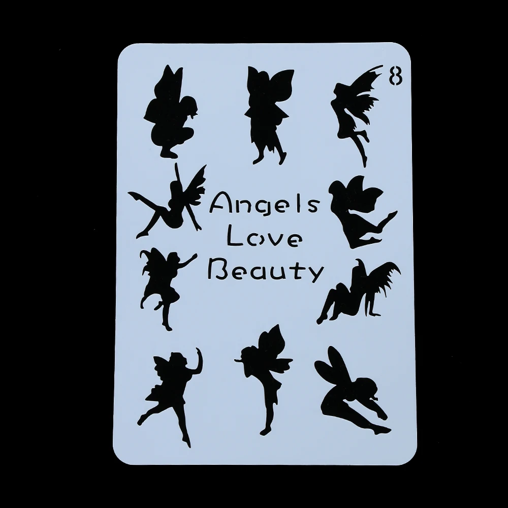 Angel Stencils For Wall Painting Scrapbooking Stamping Stamp Album Decorative Embossing Card Template
Angel Stencils For Wall Painting Scrapbooking Stamping Stamp Album Decorative Embossing Card Template