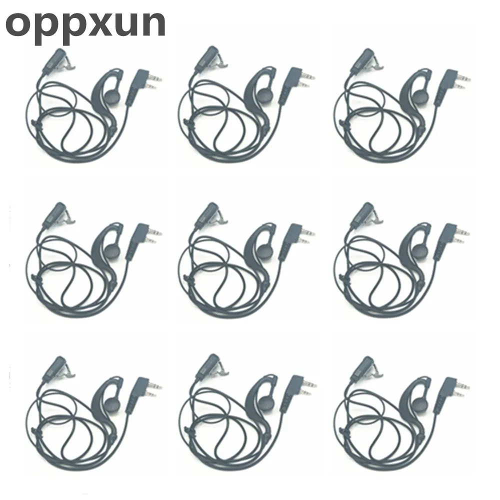 OPPXUN высокое качество толстый провод EMC - 5 Наушники для Kenwood TK380 TK3170 TK3207 TK3307 U100 TK378