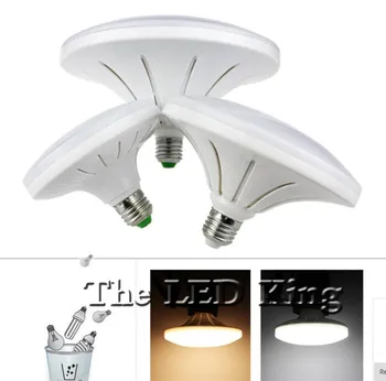 Super Bright 180-265V High Brightness LED UFO Flat Light Energy Saving Lamp 24W 36W 50W LED Bulb E27 LED Light for Homelighting
Super Bright 180-265V High Brightness LED UFO Flat Light Energy Saving Lamp 24W 36W 50W LED Bulb E27 LED Light for Homelighting