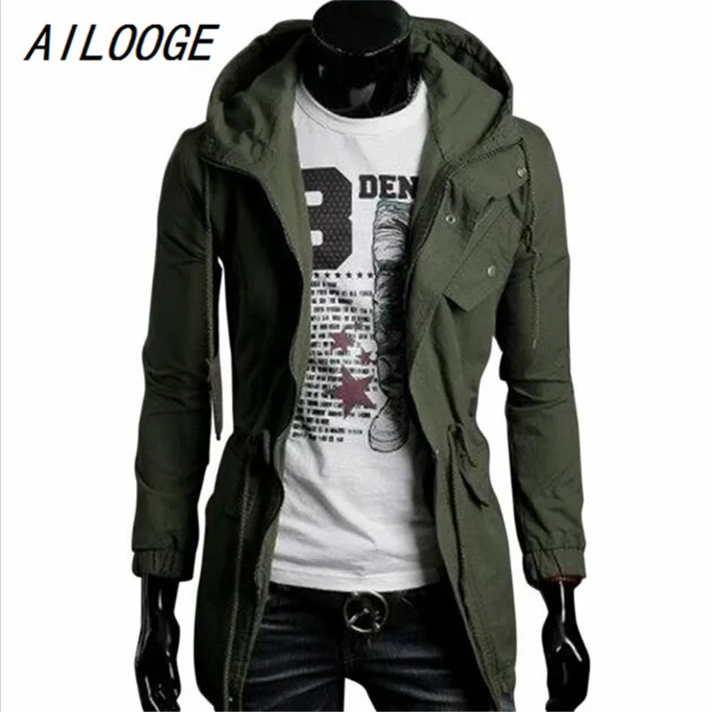 AILOOGE Fashion Brand Zipper Buttons Placket Trench Coat Men Slim Fit Casual Mens Windbreaker Jackets Man Outerwear Coat Trench
AILOOGE Fashion Brand Zipper Buttons Placket Trench Coat Men Slim Fit Casual Mens Windbreaker Jackets Man Outerwear Coat Trench