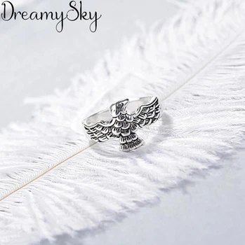 Wholesale Fashion 925 Sterling Silver Big Eagle Rings For Women Girls Adjustable Size Open Ring Wedding Party Jewelry
Wholesale Fashion 925 Sterling Silver Big Eagle Rings For Women Girls Adjustable Size Open Ring Wedding Party Jewelry