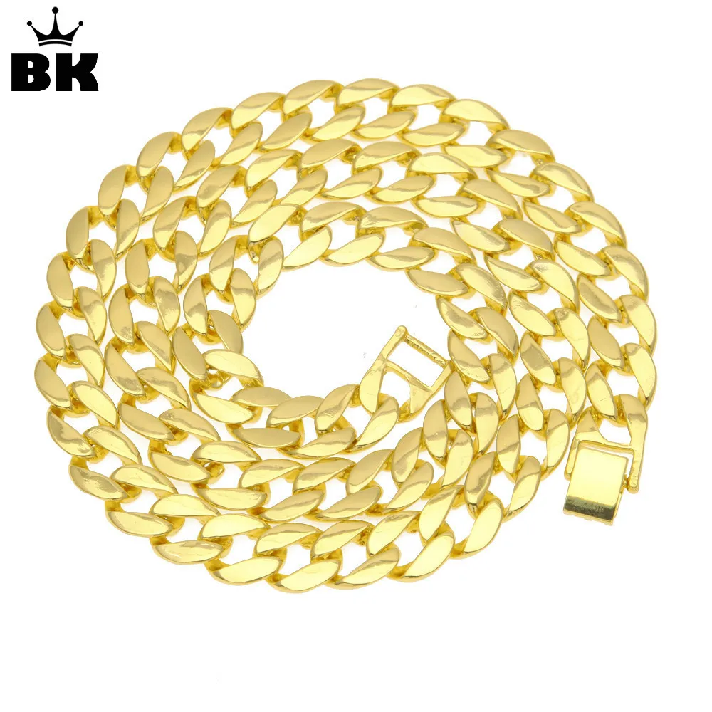 2018 Miami Cuban Link Men Necklace New Arrival Promotion Hip Hop Gold Color Iced Out Trendy Jewelry
2018 Miami Cuban Link Men Necklace New Arrival Promotion Hip Hop Gold Color Iced Out Trendy Jewelry