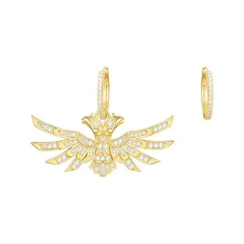 XF New JUIN Eagle Thunderbird Dangle Earring Women Animal S925 Ear Pin Zircon Women Party Egypt Temple Wedding Jewelry
XF New JUIN Eagle Thunderbird Dangle Earring Women Animal S925 Ear Pin Zircon Women Party Egypt Temple Wedding Jewelry
