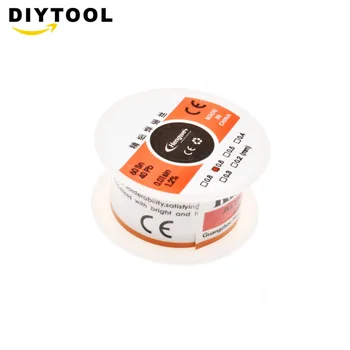 Solder Wire 60sn 40pb 0.6mm 50g 1.2% Clean Rosin Core Welding Tin Lead Solder Iron Wire Reel Soldering Tools
Solder Wire 60sn 40pb 0.6mm 50g 1.2% Clean Rosin Core Welding Tin Lead Solder Iron Wire Reel Soldering Tools